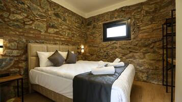 Apartemen Deluks | 1 kamar tidur, Wi-Fi gratis, dan seprai linen