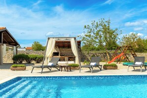 Beheizter Pool