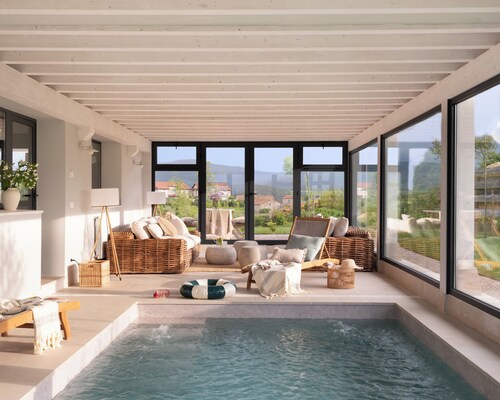 Espectacular Casa en un Alto con Vistas al Cantábrico y Picos de Europa