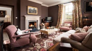 TV connectée, cheminée