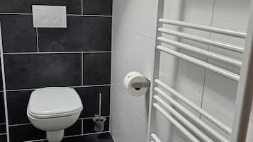 Hair dryer, towels