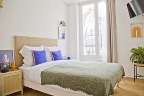 3 chambres, fer et planche Ă repasser, Wi-Fi gratuit, draps fournis