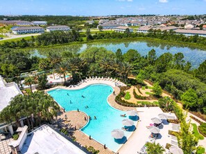 Pool - Lakeview Deluxe Escape/Game Console & Clubhouse (Davenport)