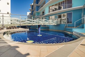 Pool - Oceanfront Views at Rolling Surf Resort (Kings Beach)
