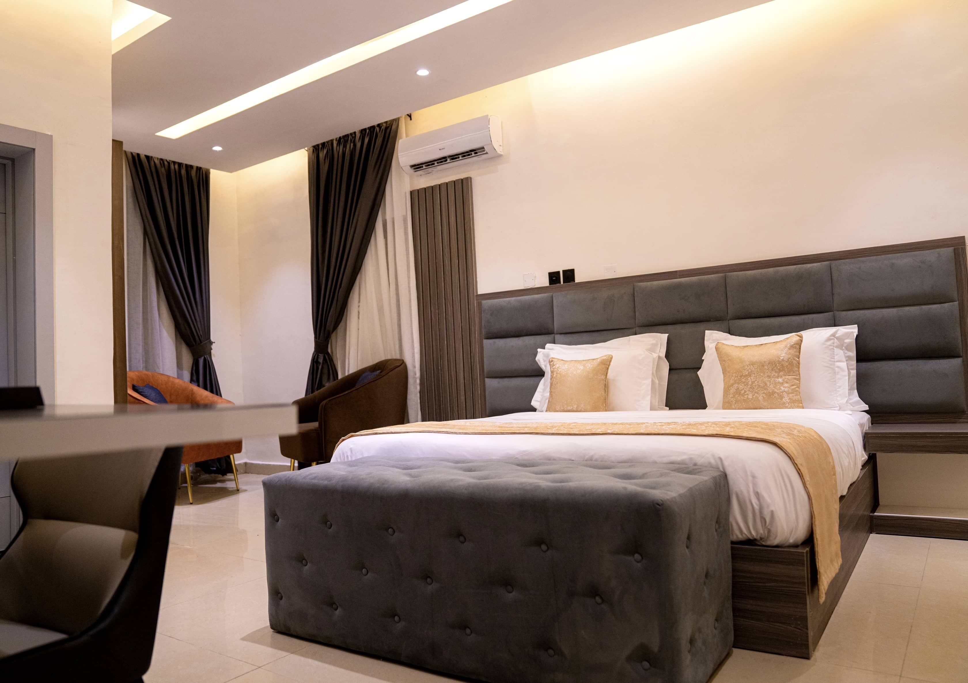 Draps en coton égyptien, literie de qualité supérieure, surmatelas