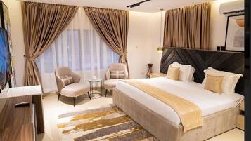 Deluxe-Zimmer | 1 Schlafzimmer, Bettwäsche aus ägyptischer Baumwolle