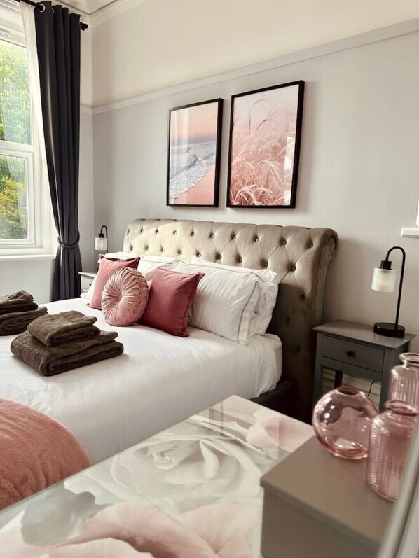 1 makuuhuone, silitysrauta/-lauta, ilmainen Wi-Fi, vuodevaatteet