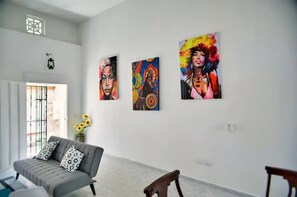 House, 2 Bedrooms, Smoking, Patio | Living area