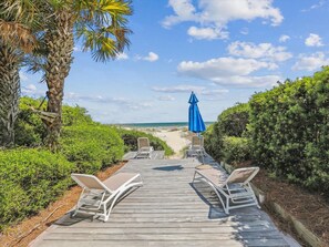 Property grounds - 10 E Beach Lagoon ~ Luxurious Ocean Front Sea Pines Homes (Hilton Head Island)