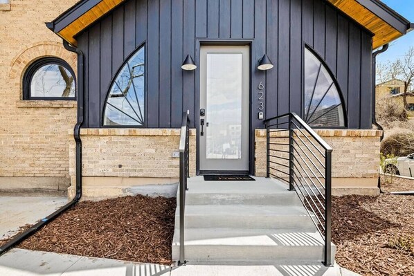 Exterior detail - The Golden House | 1 Block to Main St (Golden)