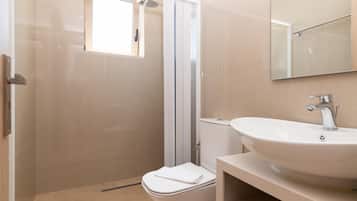 Hair dryer, towels