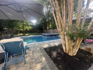 Pool - USNA Getaway: Heated Pool, Hot Tub, Indoor Grill! (Annapolis)