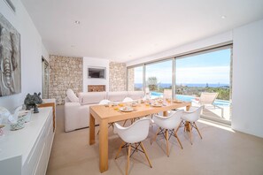 Dining - Villa Panoramique Javea, With Pool, Sunny Terrace and Sea Views (Javea / Xàbia)