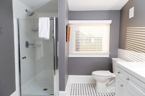 Shower, hair dryer