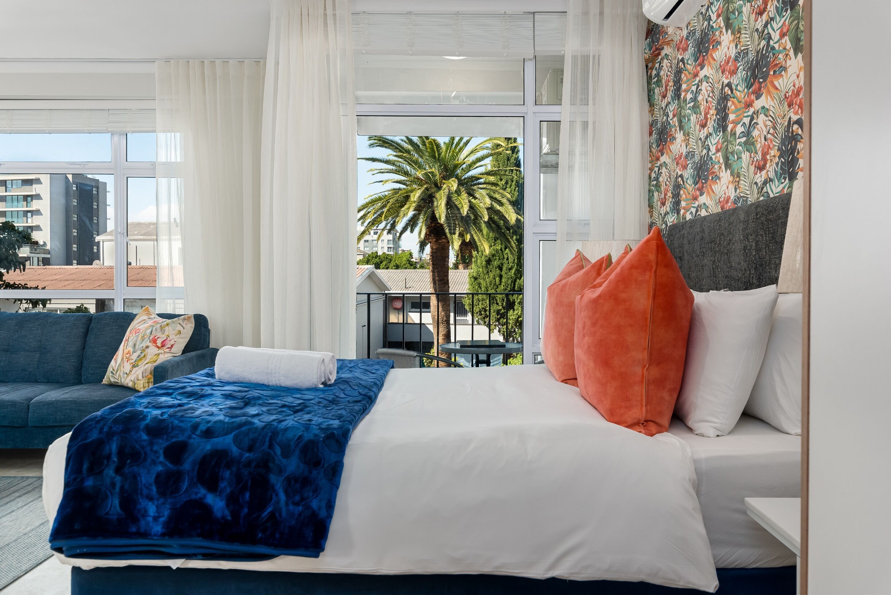 1 bedroom, iron/ironing board, Internet, bed sheets