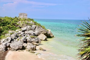 Situated on a rocky outcrop, this historic site offers breathtaking views of the turquoise sea.