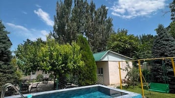 Seasonal outdoor pool