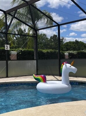 Piscine chauffée
