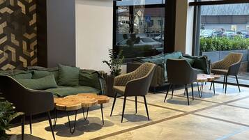 Zona de estar del vestíbulo