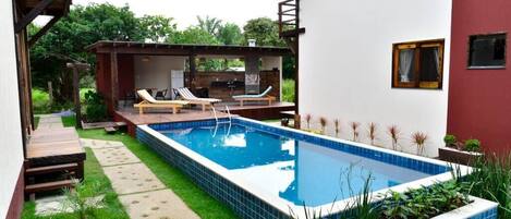 舒適單棟房屋 | 露台/庭院