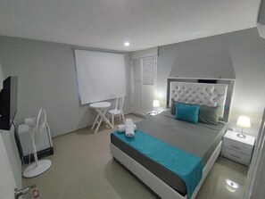 Dormitorio compartido, 1 habitación, para fumadores, patio | 1 habitación 