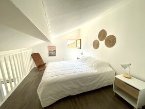 2 slaapkamers, een strijkplank/strijkijzer, wifi (toeslag)