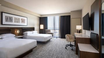 Premium bedding, down duvets, memory-foam beds, individually decorated