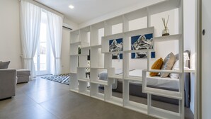 Leilighet – deluxe, 1 dobbeltseng med sovesofa, byutsikt