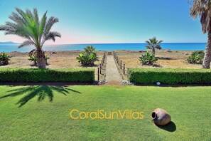 Villa, 4 Bedrooms, Balcony, Garden View | Beach