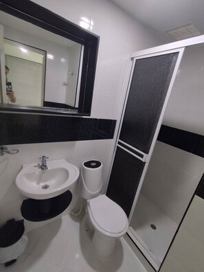 Shared Dormitory, 1 Bedroom, Smoking, Patio | Bathroom