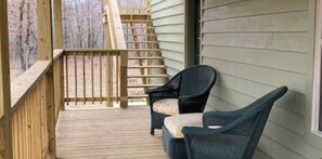 Terrace/patio - Ride From Cabin to ATV trailhead and the Mulberry River at Cass Arkansas. (Ozark)