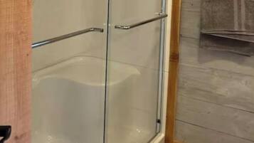 downstairs bathroom-shower tub