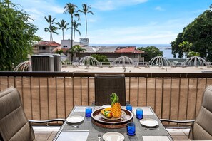 Condo, 1 King Bed with Sofa bed (Kona Plaza#202) | Outdoor dining - Kona Plaza#202 (Kailua-Kona)