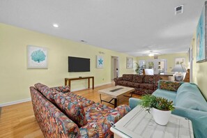 TV, video games, ping pong