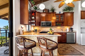 Appart'hôtel, plusieurs lits (Kona Makai 6-305) | Cuisine privée