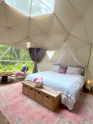 Tent | Peralatan tempat tidur premium, gebar bulu kapas 