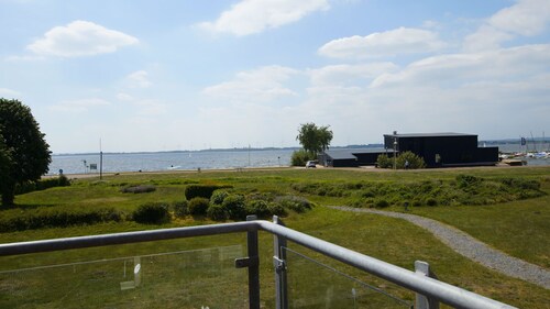 Dümmer Traum-traumblick auf dem Dümmersee