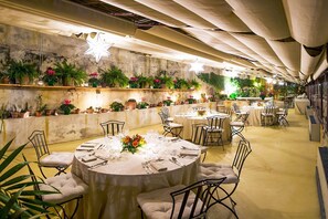 Espace banquet en plein air