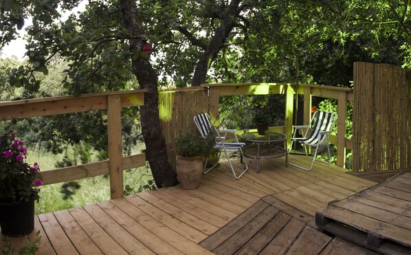 Chalet, 1 Bedroom, Smoking, Balcony | Balcony