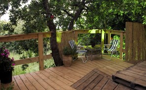 Chalet, 1 Schlafzimmer, Raucher, Balkon | Balkon