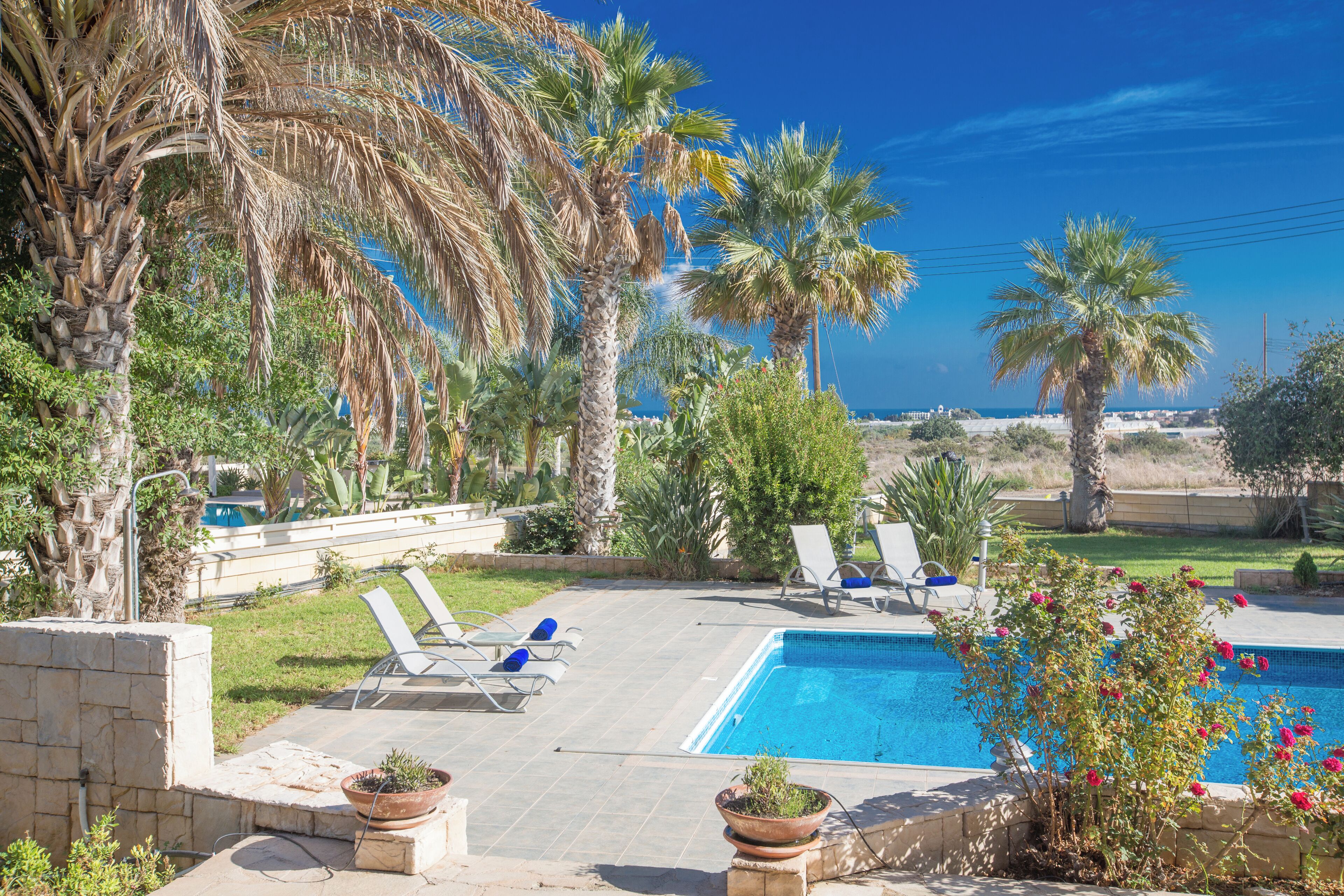 别墅, 5 间卧室, 私人游泳池, 花园景观 | 泳池 | 室外游泳池