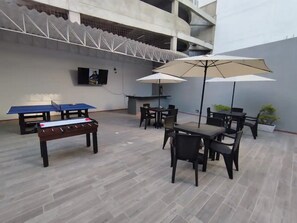 Living area - "room in Lodge - Bm-13 Room Near the sea With air Conditioning and Wifi" (Cartagena)