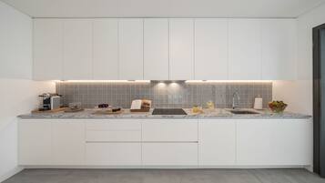 Premium Villa, 4 Bedrooms, Ocean View | Private kitchen | High chair