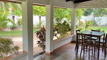 Opções para refeição ao ar livre