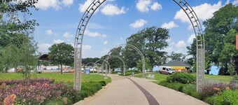 Arnolds Park Iowa Street Funhouse at the Lake