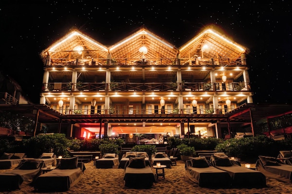 Front of property – evening/night