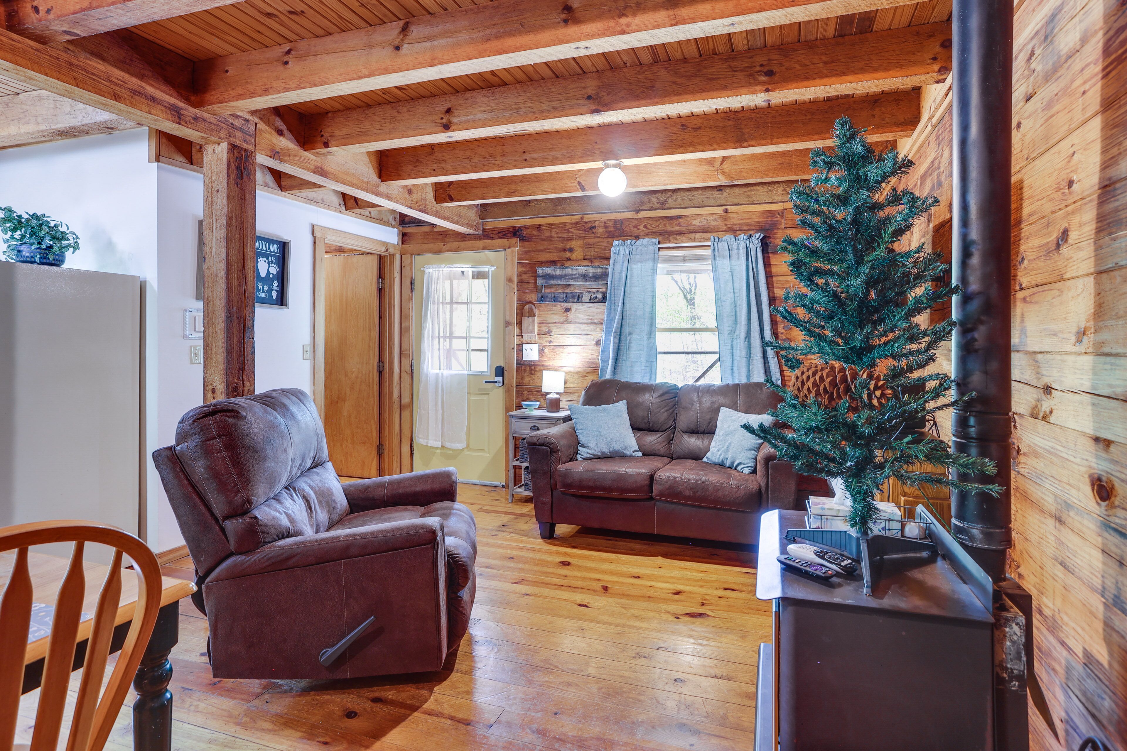 Home Near Hoosier National Forest with Fire Pit!