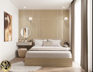 Basic-Doppelzimmer | Zimmersafe, Schreibtisch, Verdunkelungsvorhänge, schallisolierte Zimmer