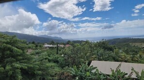 Blick von der Unterkunft