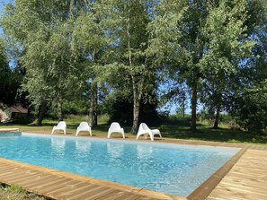 Alberca al aire libre 